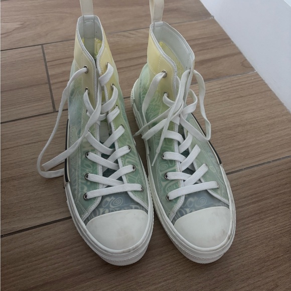 Dior Colorful High-Top Sneakers